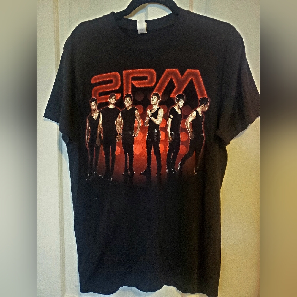 Vintage kpop 2PM concert tee